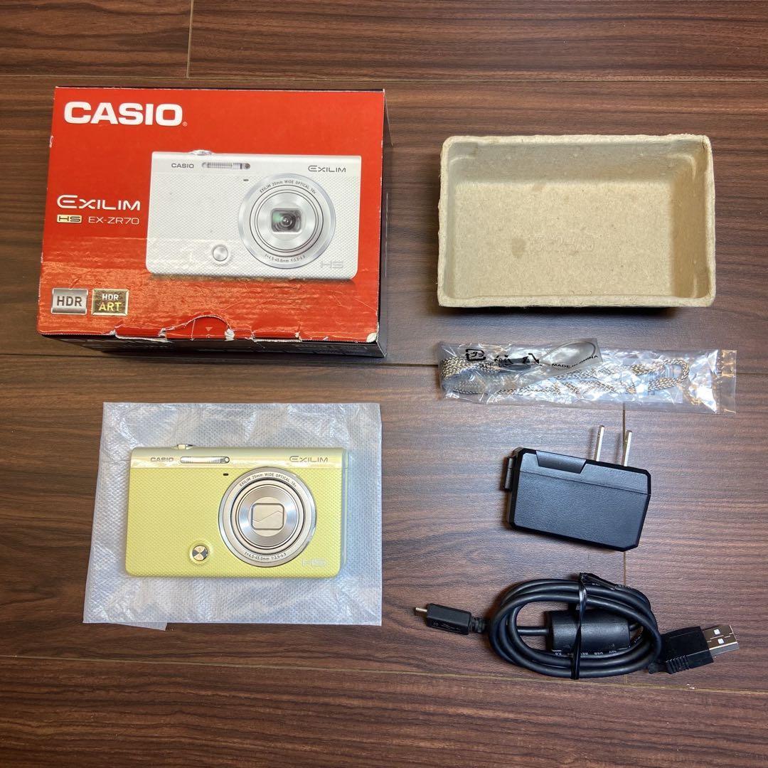 箱有 極美品 CASIO EXILIM EX-ZR70 箱有 極美品 CASIO EXILIM EX-ZR70 - メルカリ