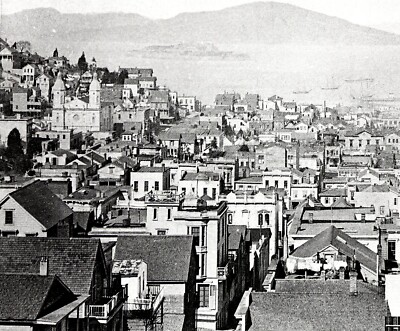 ヤヨマウンテンビューページ c.1880 SAN FRANCISCO PANORAMA VIEW 