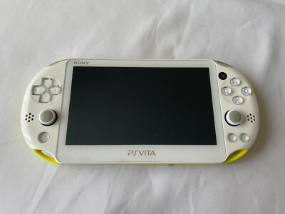 SONY PS Vita Wi-Fi PCH-2000 Lime Green White Console w/Box