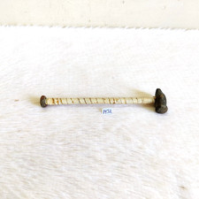 1920s Vintage Fatto a Mano Ottone Piccolo Martello Orafo Strumento Rich Patina