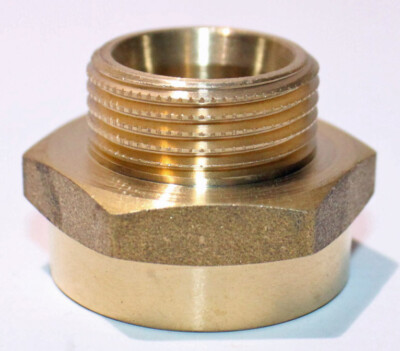 GEKA Gewindenippel Messing 1'' AGx3/4'' IG