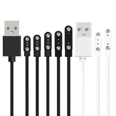 Universal USB Charger Stand Base for 2 Pin Watch Magnetic Charging Power Adapter