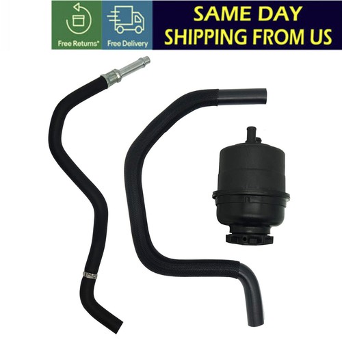 Power Steering Hose+Fluid Tank Kit 32411095526 for BMW E46 325i 325Ci