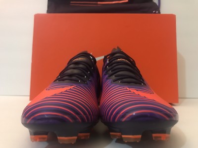 Nike Mercurial Vapor Xl FG PRO Purple/Orange 831958-585 Sz 6-12 | eBay