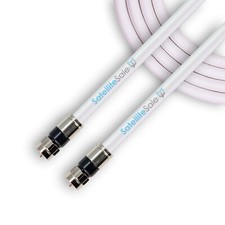 SatelliteSale RG-6 75 Ohm Coaxial Cable F-Type Connector Indoor/Outdoor