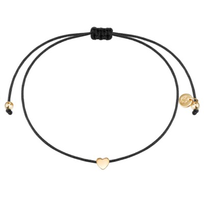 Glanzstücke München Damen Herz aus gelbvergoldeten 925/- Sterling Silber in 15,0
