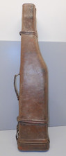 - ANCIEN ETUI POUR FUSIL de CHASSE JAMBON CUIR sans marque  JUS de GRANGE   D