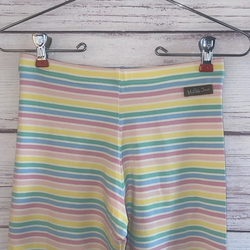 Matilda Jane Girls Leggings Pants 14 Dream Chasers Hello Again Rainbow Ruffles - Picture 2 of 10