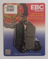 EBC Organic Vordere ScheibenbremsbeläGe Satz FüR Suzuki DL250 Vstrom 2018-2021