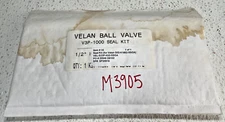 VELAN S23P-K03-SSGA 1/2" V3P-1000 Ball Valve Seal Kit, 15% Glass RPTFE