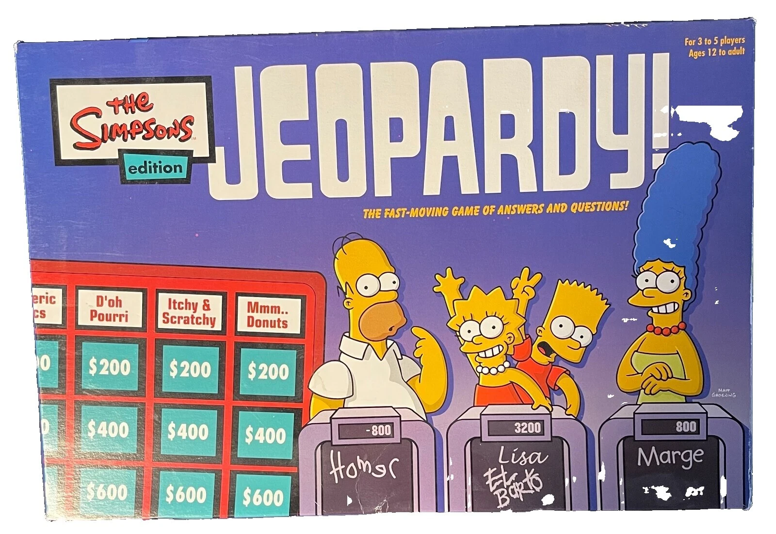 The Simpsons 5 players Board & Traditional Games