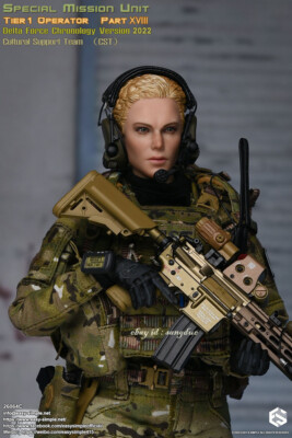 Easy&Simple 1/6 ES 26064C CAG Female Solider 12'' Action Figure In