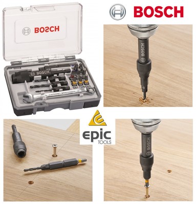 BOSCH Flip Drive HSS Countersink, Pilot 