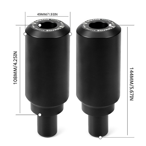 CNC Frame Sliders Crash Guard Protector For HONDA NX500 NX400 CB500 Hornet 2024+ - Picture 9 of 12
