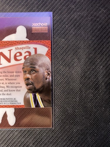 1999 SkyBox Premium That's Jam Card#4-15TJ Shaquille O'Neal Los Angeles Lakers - Picture 7 of 8