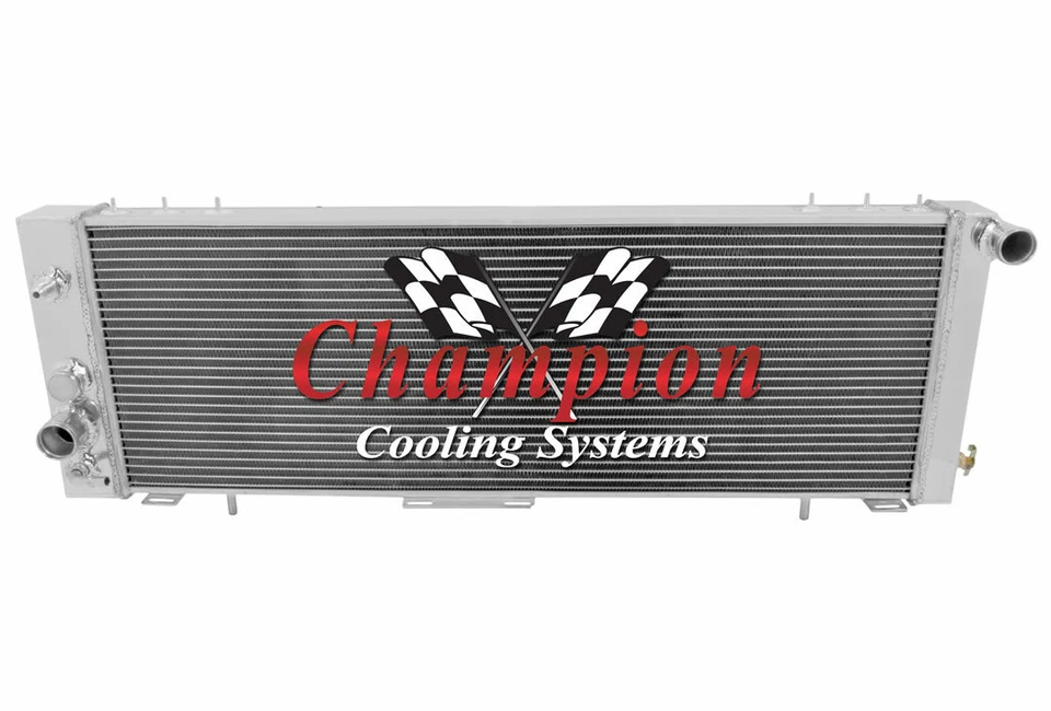 1984 1985 1986 1987 1988 1989 1990 JEEP CHEROKEE 2 Row Champion Radiator DR  - Изображение 3 из 4