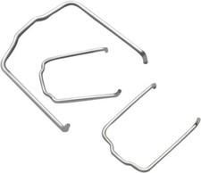 For Bmw Radiator Hose Retaining Spring Clip Clamp 0.87in 1.07in 1.83in U Shape