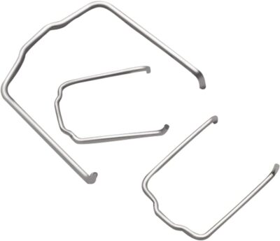 For BMW Radiator Hose Retaining Spring Clip Clamp 0.87in 1.07in 1.83in U  shape