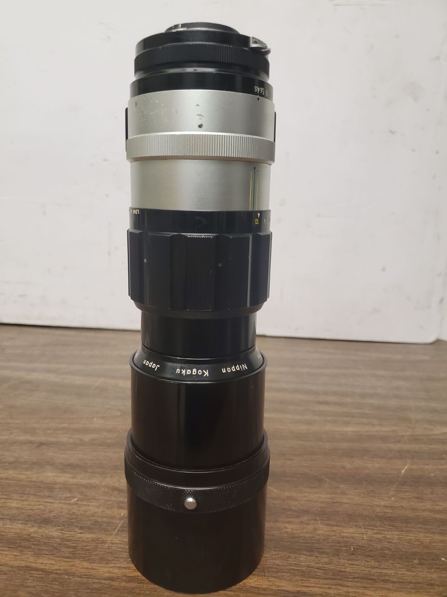 Nikonレンズ　1:4.5 f=300㎜　NIKKOR-P Nikon Nikkor-P Auto 1:45 f=300mm Zoom Lens | eBay