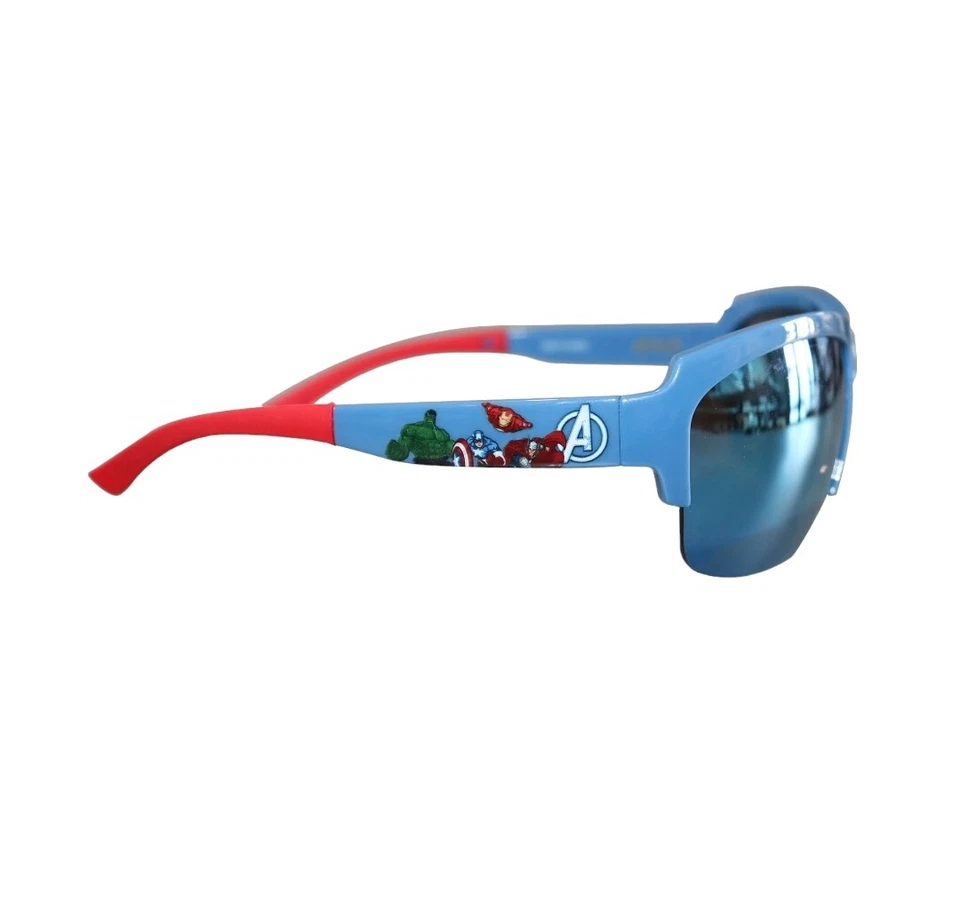 New Boys Marvel Avengers Red Blue Costume Sunglasses Iron Man Hulk America - Image 4 of 4