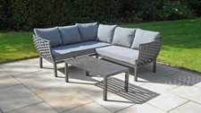 Hampton Rope Corner Sofa - NEW, missing packaging.