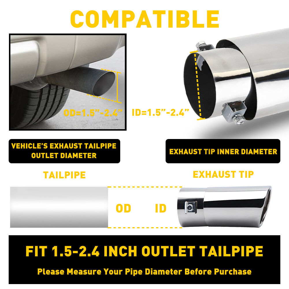 Nissan Frontier Muffler Tips at Andy's Auto Sport