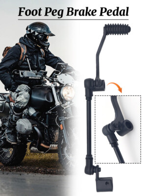 2-Piece Rubber Gear Change Lever Pedal Pads – Shift Footrest For Vintage Motorcycles 8 thumbnail image
