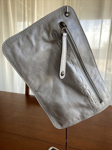 zipper clutch bolsa