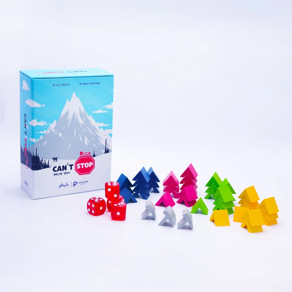 [Jugar] Can't Stop detener el juego de mesa 2-4 jugadores / 30min / l tablero. - Imagen 4 de 4