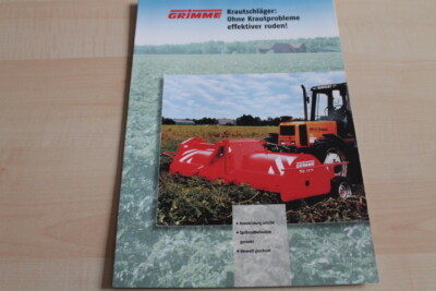 128778) Grimme herb racket KS 1500 75-4 3600 brochure 200?