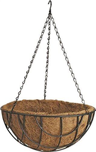 Rocky Mountain Goods Hanging Basket with Natural Coconut Liner - 14” - Extra ... - Picture 1 of 2