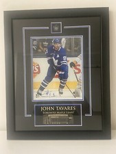 John Tavares Signed Maple Leafs 8x10 Photo Frameworth
