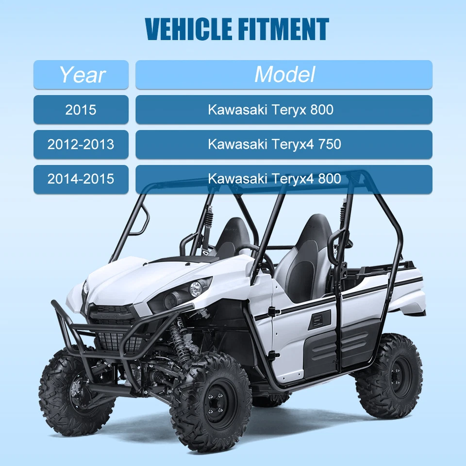 2x Eje de transmisión CV para Kawasaki Teryx4 750/800 y Teryx 800 trasero lado derecho+derecho Foto 3 de 4