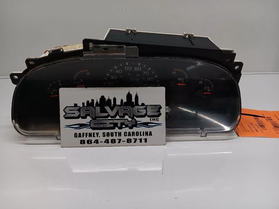 Velocímetro Cluster MPH compatible con 97 Ford E150 Van 250339 Foto 3 de 4