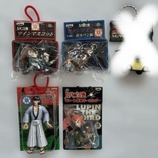 Portachiavi Lupin III set 5 pezzi ciondoli acrilici lotto da collezione anime