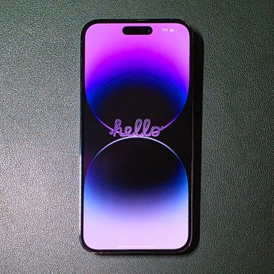 Apple iPhone 14 Pro Max 256GB Deep Purple Unlocked CH/A Dual SIM 76% BH A2896