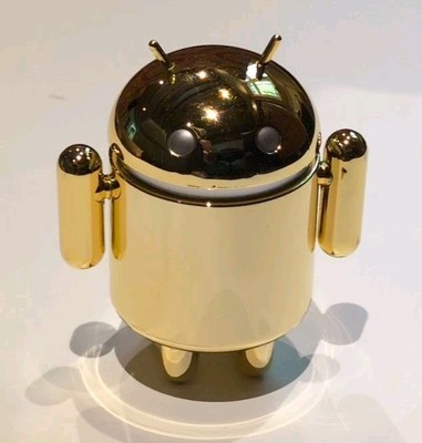 Android Mini Collectible Series 4 Gold By Google figure New In Open Box