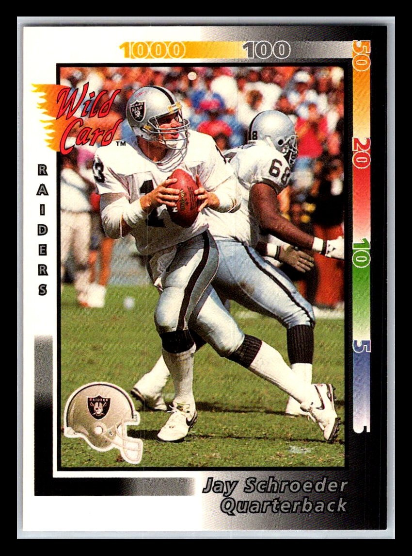 1992 Wild Card Football # 1 - 230 - Pick Your Card!