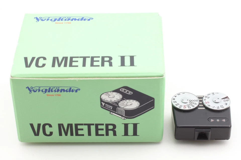 Servicio de EE. UU. incluido [como nuevo] Voigtlander VC Meter II negro en caja de Japón Foto 3 de 4