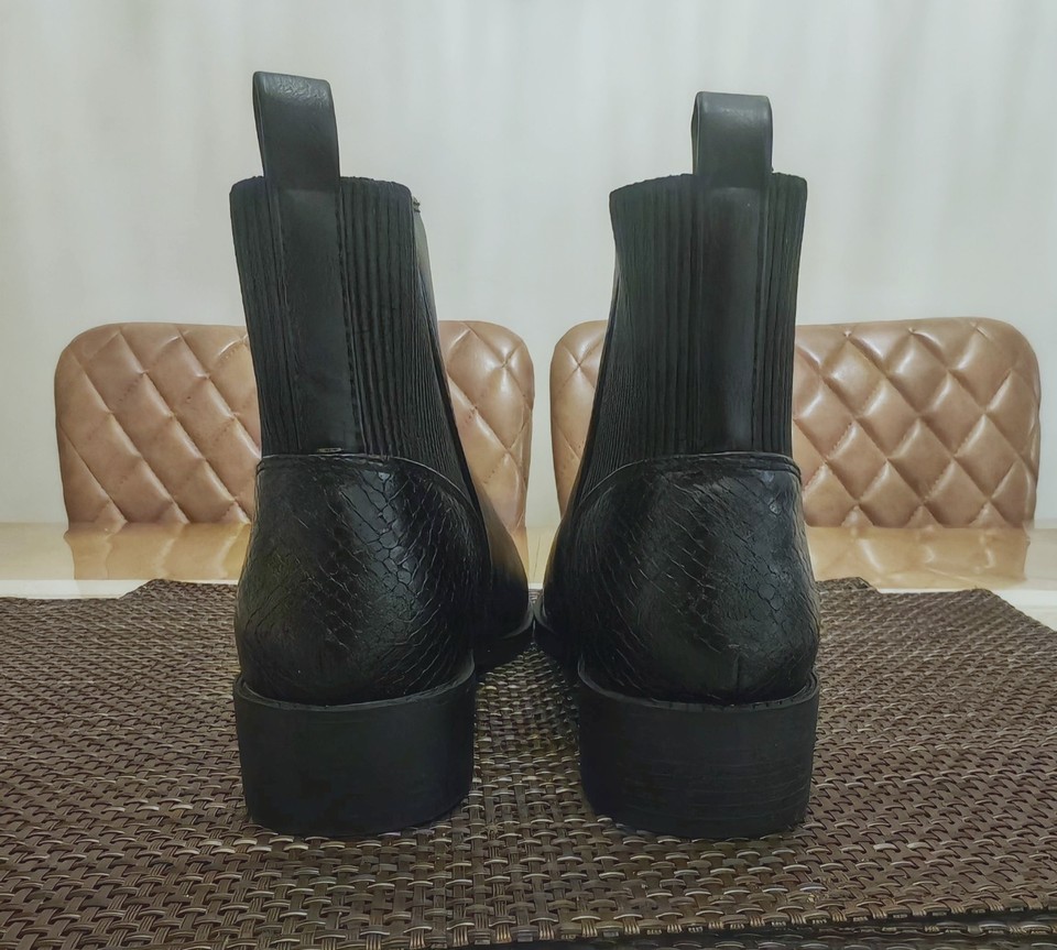 Women's Brand New London Legends Black Chelsea Boots Size UK 4 | eBay UK