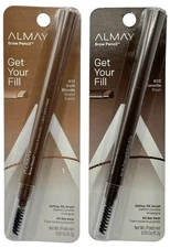 2 Pack Almay Brow Pencil with Spoolie Brush YOU CHOOSE