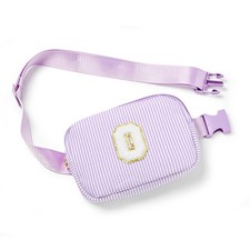 Belt Bag with Initial Letter, Stylish Fanny Pack for Teenager Girls, Cute Tre...