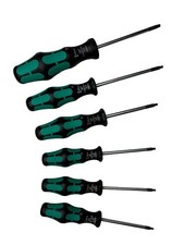 Wera Tools 5345222001 367/6 Ip Torx-Screwdriver-Set Msc, 1EA