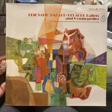 Angel S-36486 - Satie - Parade & Rel&acirc;che - Gymnop&eacute;dies - Louis Auriacombe Sealed