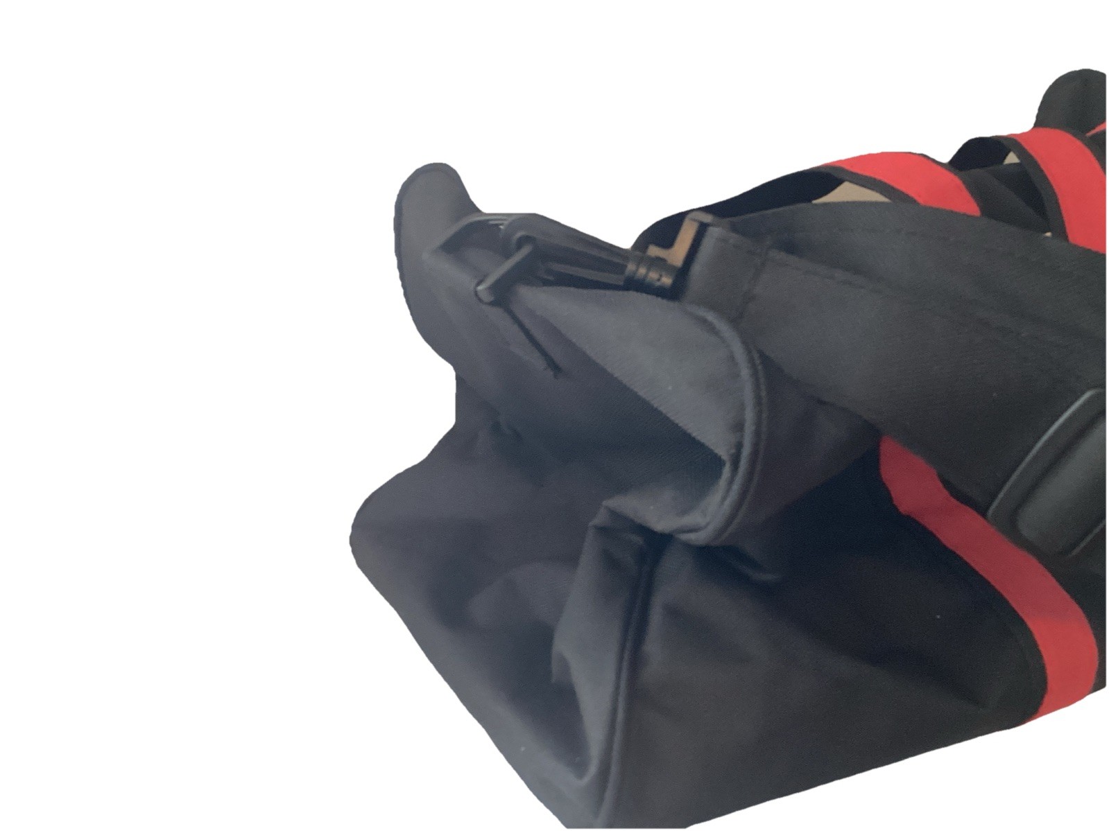 Y2K True Religion Fragrances World Tour Duffle Bag Canvas Lining-Red & Black thumbnail 2