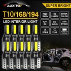 UK 10pcs T10 Car Bulbs Led Error Free Canbus 501 Side Light Bulb Xenon White W5w