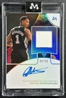 VICTOR WEMBANYAMA 2023-24 TOPPS MERCURY ROOKIE AUTO JERSEY RELIC COSMIC RC 6/50