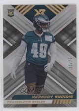 2022 Panini XR Rookies White 23/75 Kennedy Brooks #157 17ok