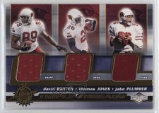 2001 Impressions Triple Threads David Boston Thomas Jones Jake Plummer #1 1s0s
