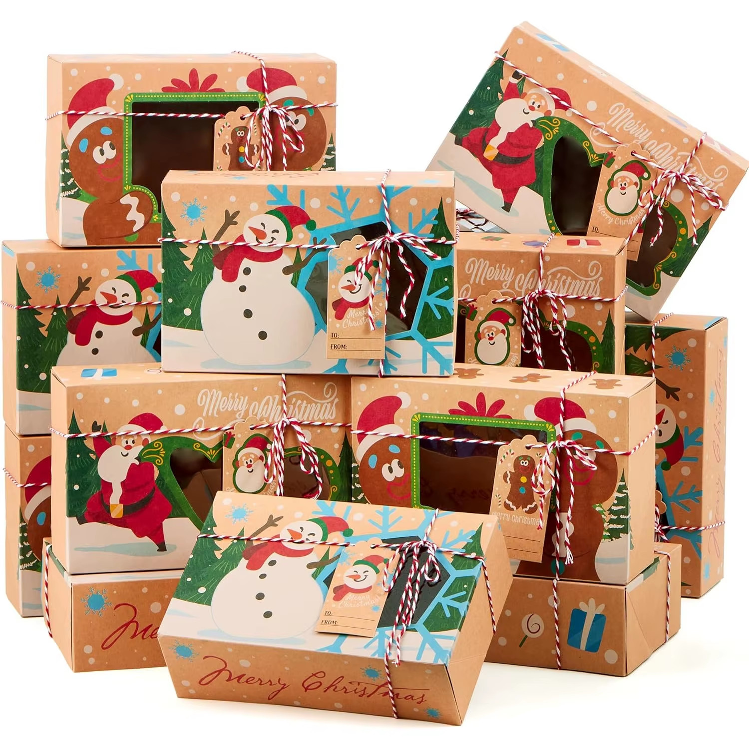 For Xmas Sweets & Treats Comes With Tags